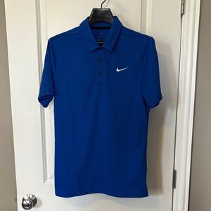 Nike Men's Royal Blue Polo Shirt